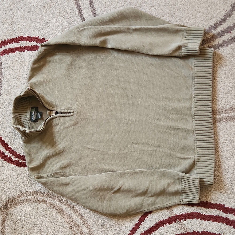 Eddie Bauer Olive Green Sweater sz S